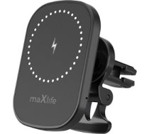 Maxlife MXCH-16 Magnētiskais Automašīnas Turētājs + Bezvadu Uzlāde 15W