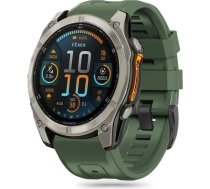 Tech-Protect Silicone strap for Garmin Fenix 5X / 5X Plus / 6X / 6X Pro / 7X / 8 (51 mm) - green