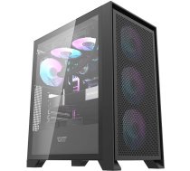 Darkflash Computer case Darkflash DRX70 MESH + 4 RGB fans (black)