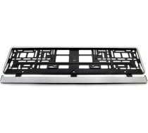 Utal License Plate Frame - silver