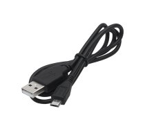 PRL Przyłącze USB A - micro B 0,80m czarne