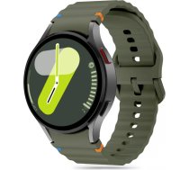 Tech-Protect Pasek Tech-Protect Silicone Sport na Samsung Galaxy Watch 4 / 5 / 5 Pro / 6 / 7 / FE - zielony