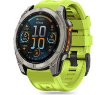 Tech-Protect Silicone strap for Garmin Fenix 5X / 5X Plus / 6X / 6X Pro / 7X / 8 (51 mm) - green