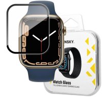 Wozinsky Watch Glass hybrid glass for Apple Watch 7 45 mm black (universal)
