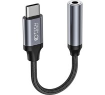 Tech-Protect UltraBoost USB-C / 3.5mm mini jack adapter - black