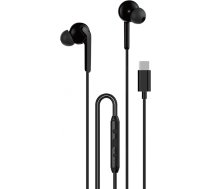 Dudao X3C+ wired USB-C in-ear headphones 1.2m - black