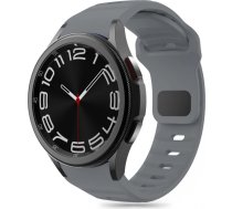 Tech-Protect Silicone Line Strap for Samsung Galaxy Watch 4 / 5 / 5 Pro / 6 / 7 / FE - Gray