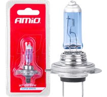 Amio Halogen bulb H7 12V/55W Super White 1pc blister