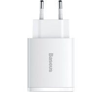 Baseus Compact Sienas Lādētājs PD / 30W / 1x USB -C/ 2x USB