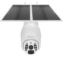 Tellur Smart WiFi Solar Camera P&T 3MP, 2K UltraHD, PIR, 20W solar panel, white