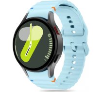 Tech-Protect Pasek Tech-Protect Silicone Sport na Samsung Galaxy Watch 4 / 5 / 5 Pro / 6 / 7 / FE - błękitny