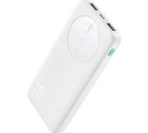 Joyroom Powerbank Joyroom JR-PBF12 10000mAh 2.4A 2x USB-A 1x USB-C - white