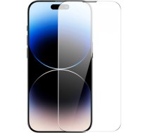 Baseus Full Screen Tempered Glass for iPhone 14 Pro Max with Speaker Cover 0.3mm + Mounting Frame (universal)