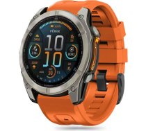 Tech-Protect Silicone Strap for Garmin Fenix 5X / 5X Plus / 6X / 6X Pro / 7X / 8 (51 mm) - Orange