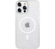 Kingxbar PQY Elegant Series Magnetic Case for iPhone 13 Case Cover Silver (MagSafe Compatible)