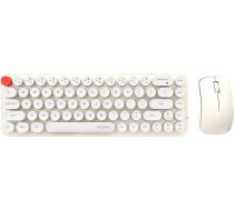 Mofii Wireless keyboard + mouse set MOFII Bean 2.4G (White-Beige)SMK-676367A WB