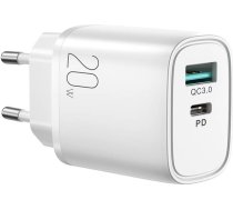 Joyroom Charger 20W Dual-Port (QC3.0+PD) Joyroom L-QP2011 (white)L-QP2011 WHITE