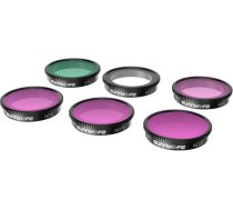 Sunnylife Set of 6 filters MCUV+CPL+ND4+ND8+ND16+ND32 Sunnylife for Insta360 GO 3/2IST-FI9317