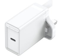 Vention USB-C Wall Charger Vention FADW0-UK 20W UK WhiteFADW0-UK