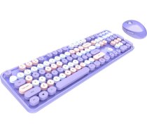 Mofii Wireless Keyboard+Mouse Sweet PurpleSWEET SMK-623387AG P