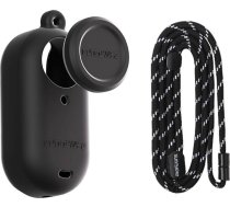 Sunnylife Silicone case with a leash Sunnylife for Insta360 GO 3S (black)G3S-BHT837-D