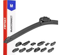 Amio Flat wiper blade MultiConnect 17" (425mm) 12 adapters01192