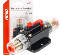 Amio Automatic car fuse, circuit breaker 12-48V 50A AMIO-0381803818