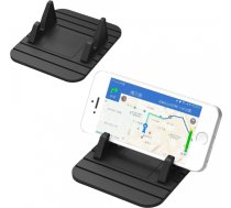 Alogy Non-slip car holder Silicone for GPS phone on the dashboard Black13990X1