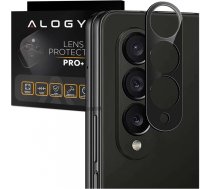 Alogy Lens Protector PRO Metal Camera Protector for Samsung Galaxy Z Fold 4 Black