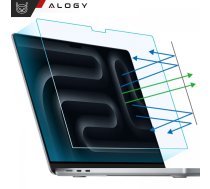 Alogy Matte screen protective foil for MacBook Air 15 2023 M2 A2941 15.3" Alogy Screen Protect Film with Anti Blue filter