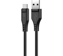 Acefast USB cable - USB Type C 1.2m, 3A black (C3-04 black)6974316280866