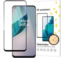 Wozinsky Super Tough Full Glue Tempered Glass Full Screen With Frame Case Friendly OnePlus Nord N10 5G Black9145576238745