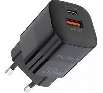 Choetech Wall charger Choetech PD5006 30W, A+C dual port (black)PD5006-EU-BK