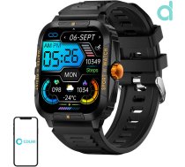 Colmi P76 smartwatch (black and orange)P76  BLACK ORANGE