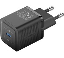 Vention Wall charger, Vention, FEPB0-EU, USB-C, 20W, GaN (black)FEPB0-EU