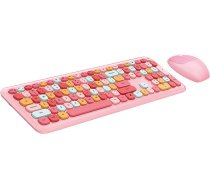 Mofii Wireless Keyboard+Mouse 666 Pink666 SMK-666395AG PIN