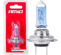 Amio Halogen bulb H7 12V/55W Super White 1pc blister03364