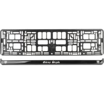 Utal License Plate Frame - BLACK flexible04000