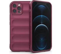 4Kom.pl Magic Shield Case for iPhone 12 Pro flexible armored burgundy coverMAGIC SHIELD IPHONE 12 PRO BURGUNDY