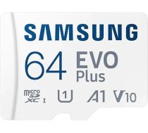 Samsung EVO Plus Atmiņas Karte microSD 64GBMB-MC64KA