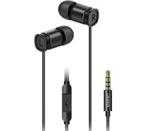 Usams Headphones EP-46 jack 3.5 mm black/black 1.2m HSEP4601HSEP4601