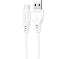 Acefast USB cable - USB Type C 1.2m, 3A white (C3-04 white)6974316280873