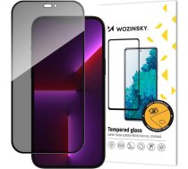 Wozinsky Privacy glass with Anti Spy filter for iPhone 15 Pro Wozinsky Privacy Glass - black9145576280362