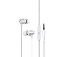 Usams Stereo headphones EP-42 3.5 mm white/white box SJ475HS02SJ475HS02