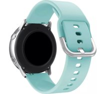 Producenttymczasowy Silicone Strap TYS wristband for smartwatch watch universal 22mm turquoiseSILICONE STRAP MODEL TYS-04 UNIWERSAL 22MM TURQUOISE