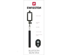 Swissten Bluetooth Selfie Stick Statīvs Telefoniem un Kamerām Ar Distances Bluetooth PultiSW-SELF-B-B