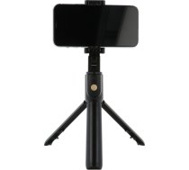 Roger 2in1 Universāls Selfie Stick + Tripod Statnis ar Bluetooth Tālvadības pultiRO-SELF-2IN1-BK