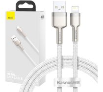 Baseus USB cable for Lightning Baseus Cafule, 2.4A, 1m (white)CALJK-A02