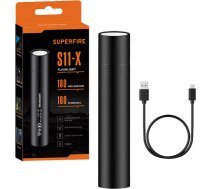 Superfire Mini flashlight Supfire S11-X, 700lm, USBS11-X(BLACK)