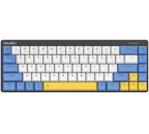 Dareu EK868 Bluetooth wireless mechanical keyboard (white-blue-yellow)C-TK568B08605R